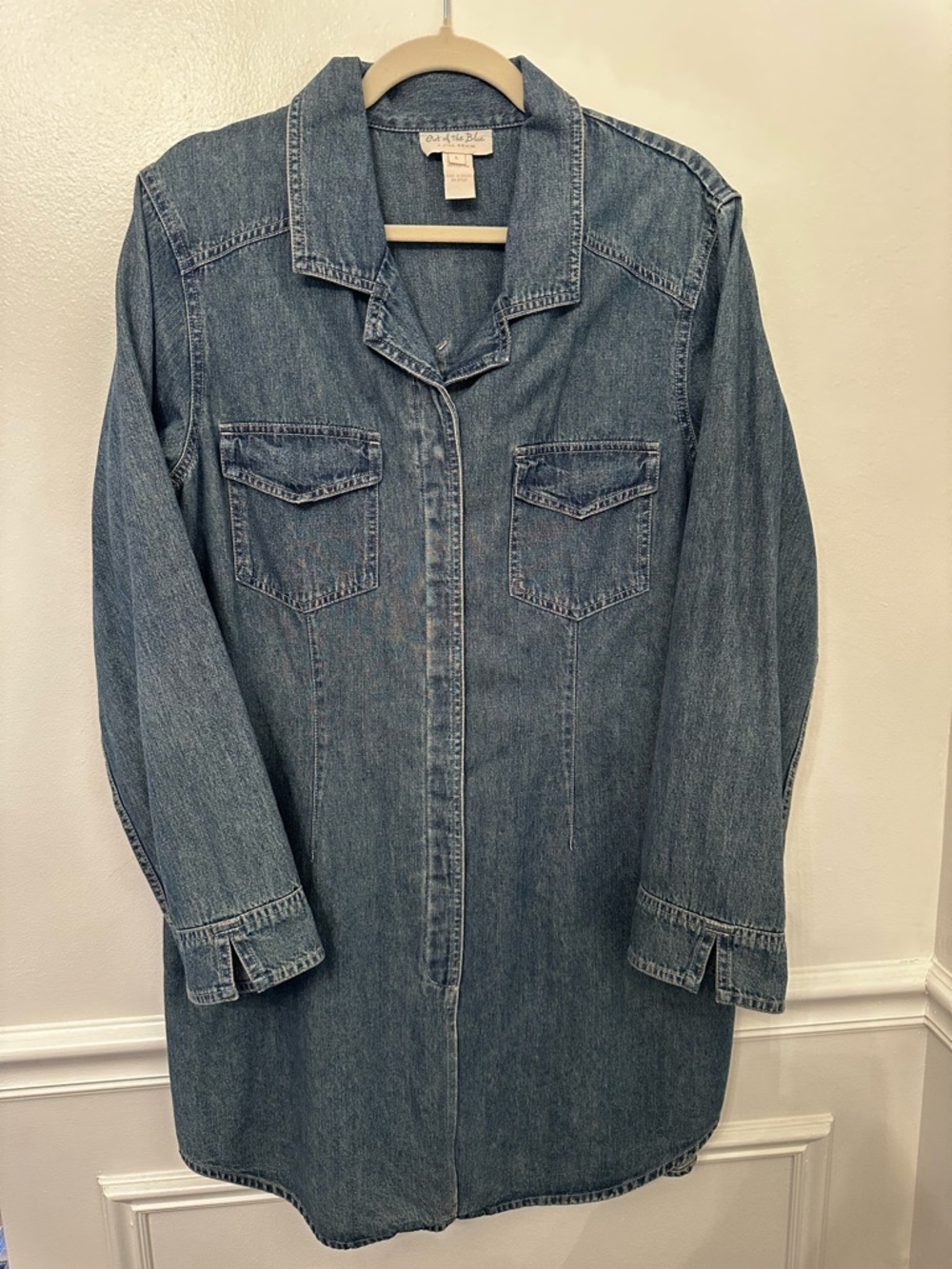 Denim Dress J Jill Western Nashville | Jackson Hole